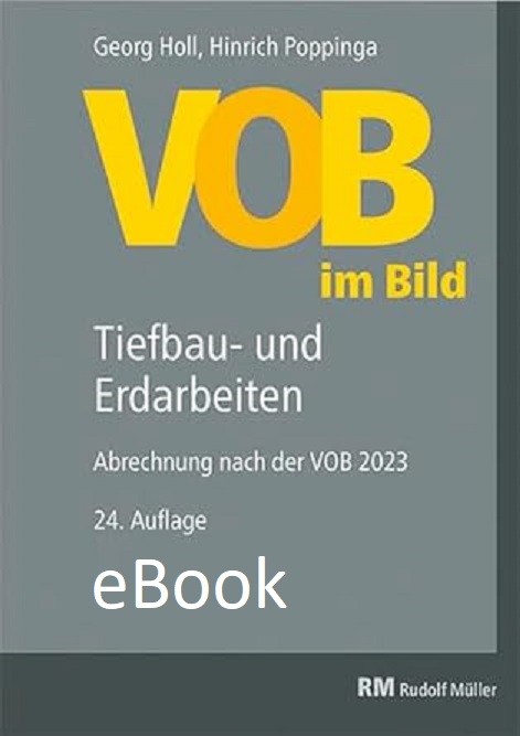 VOB im Bild - Tiefbau- und Erdarbeiten - eBook (pdf)