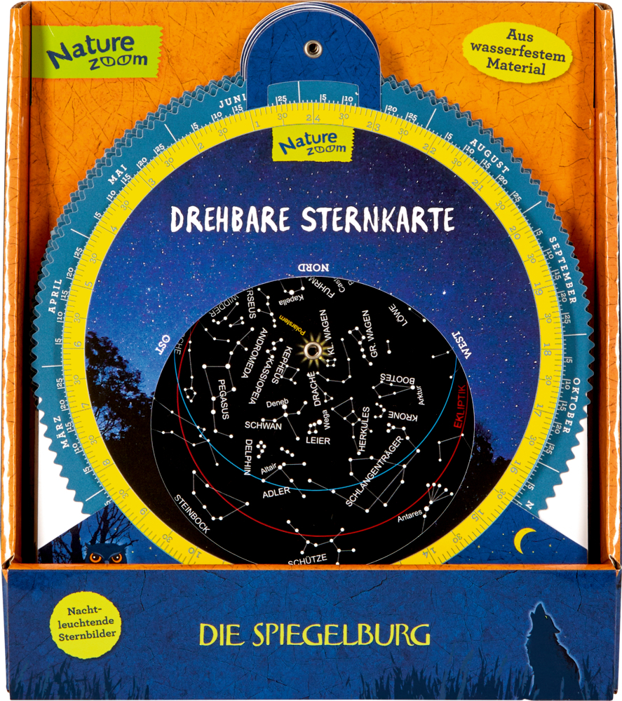 Drehbare Sternkarte