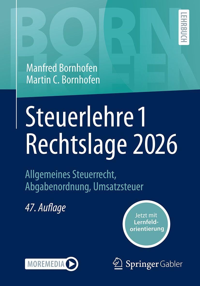 Steuerlehre 1 Rechtslage 2026