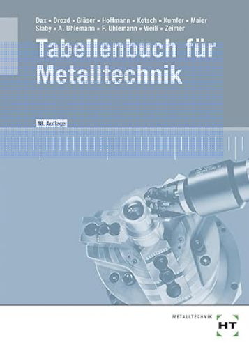 Tabellenbuch für Metalltechnik