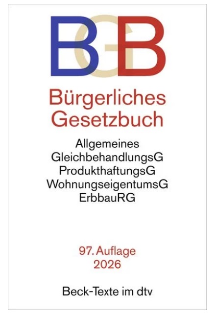 Bürgerliches Gesetzbuch