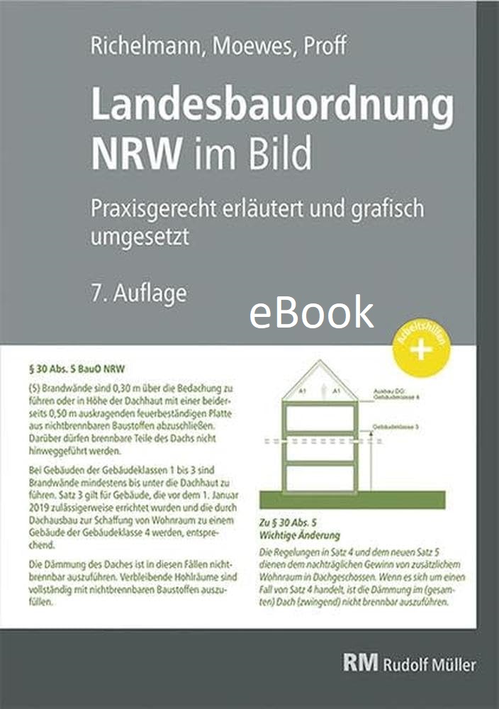 Landesbauordnung NRW im Bild - eBook