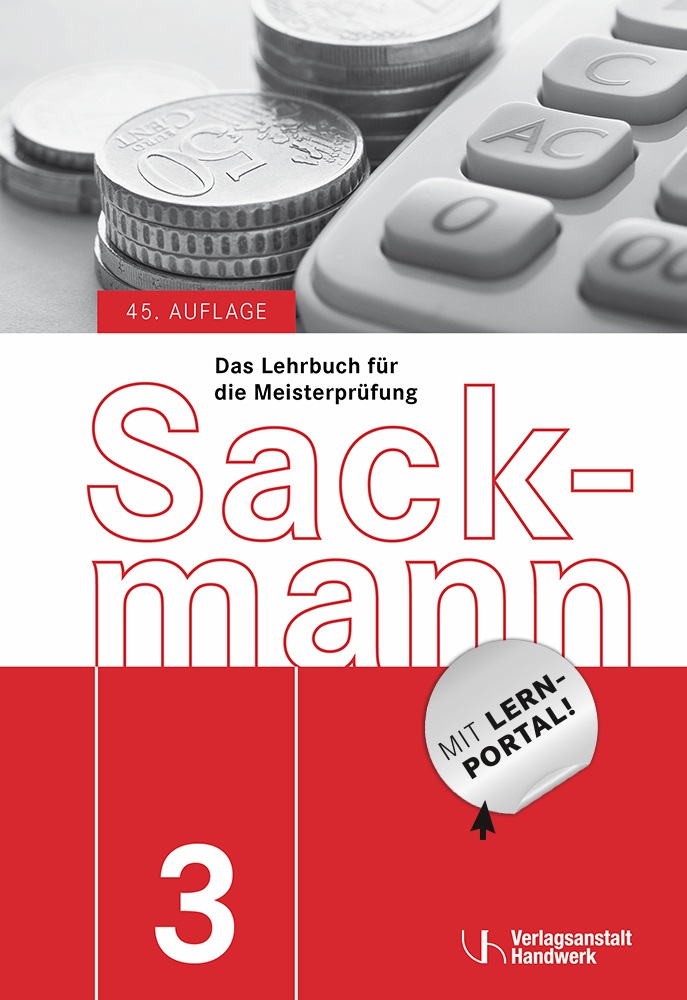 Sackmann - das Lehrbuch für die Meisterprüfung Teil 3 - Digitalausgabe