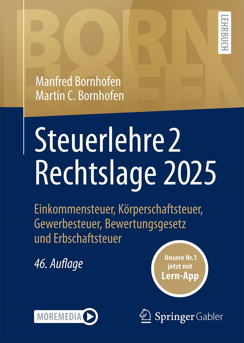 Steuerlehre 2 Rechtslage 2025