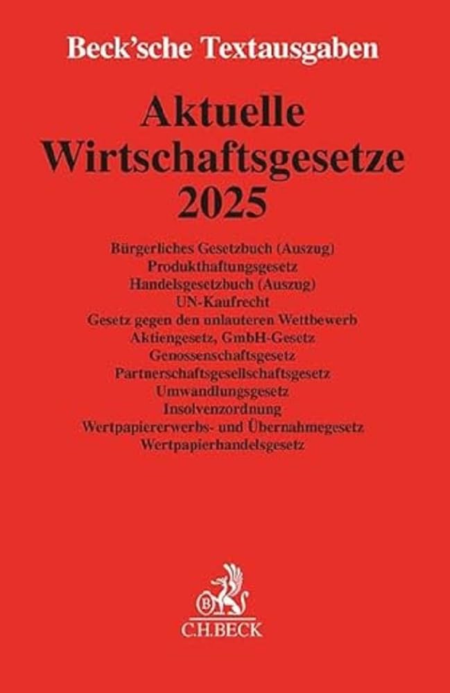 Aktuelle Wirtschaftsgesetze 2025