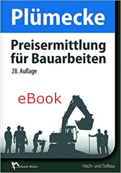 Plümecke - Preisermittlung für Bauarbeiten - eBook