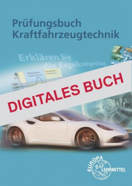 Prüfungsbuch KFZ - Digitales Buch