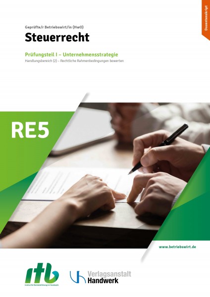 RE5 - Steuerrecht - Grundlagen und Systematik